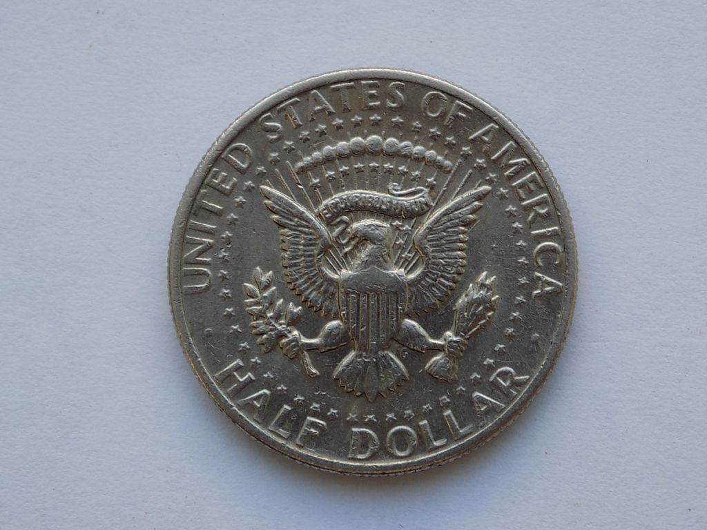Монета half dollar in god we trust 1971 - фото фото фото 1