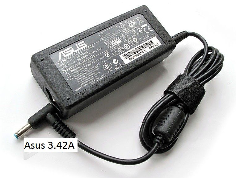 Блок питания для ноутбука ASUS 19V 3.42A 65W 4.5x3.0 BLACK - фото фото фото 0