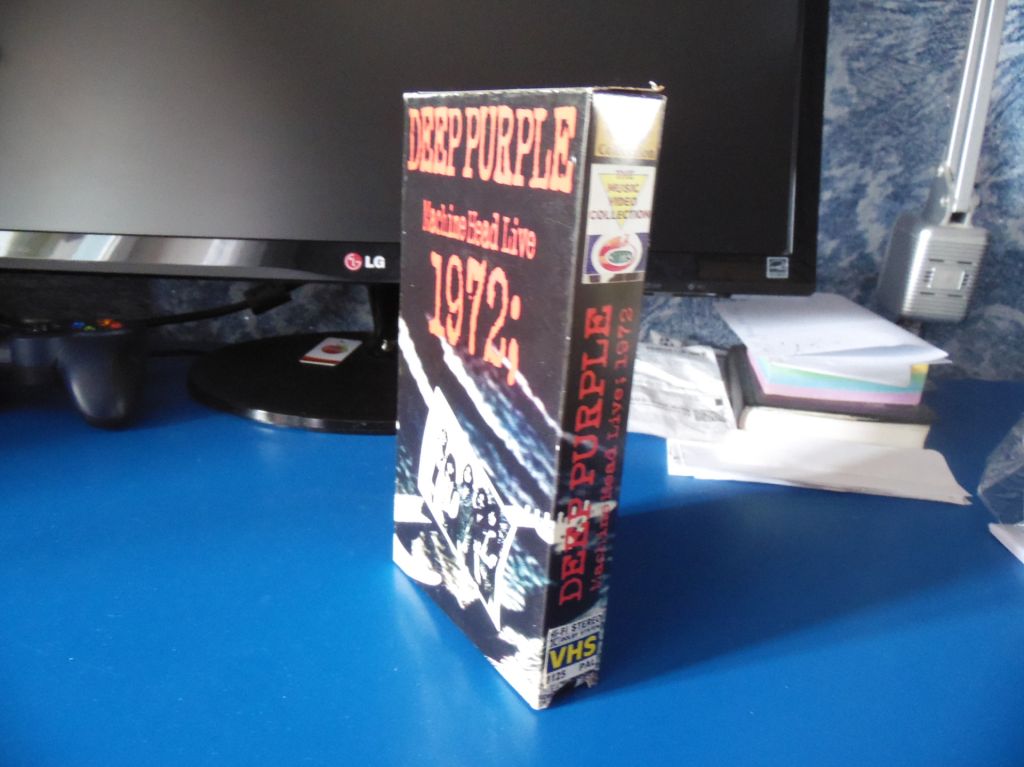 Видеокассета VHS Deep Purple "Machine Head Live" 1972 - фото фото фото 2