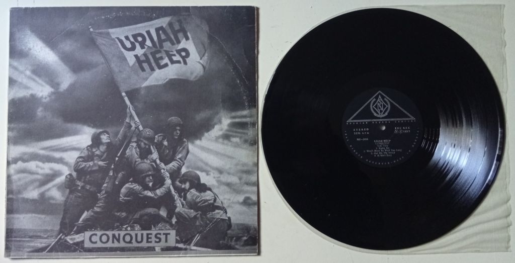 Uriah Heep - Conquest 1980  (Russia)  (EX/NM-) - фото фото фото 0