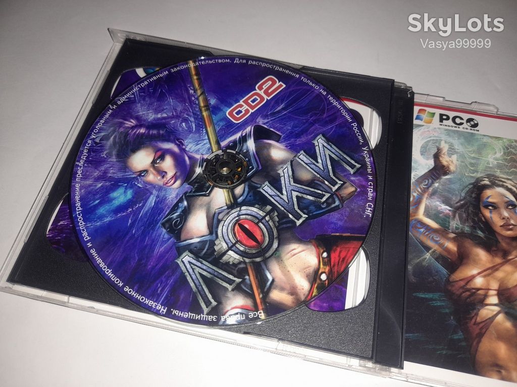Диск игра CD Локи ПК game PC Loki гра RPG 2CD - фото фото фото 5
