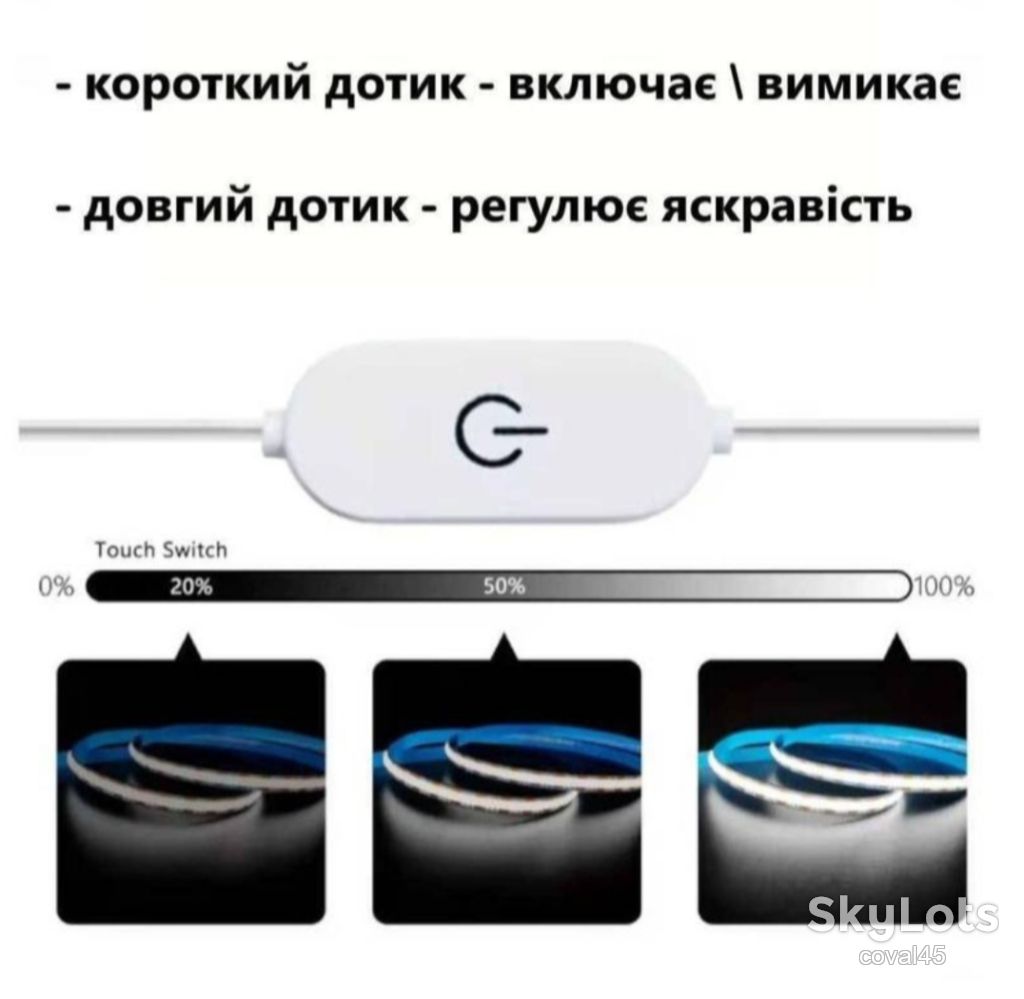 USB LED лента 3 метра сов /320 диод/м с диммером - фото фото фото 5