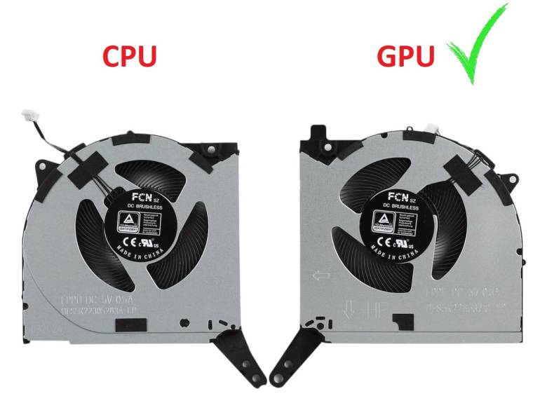 Вентилятор для ноутбука Lenovo Legion 5 15ARH7 15IAH7 GPU 5V - фото фото фото 2