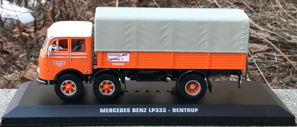 1/43 Mercedes-Benz LP333-Bentrup Ferntransporte. IXO. - фото фото фото 4