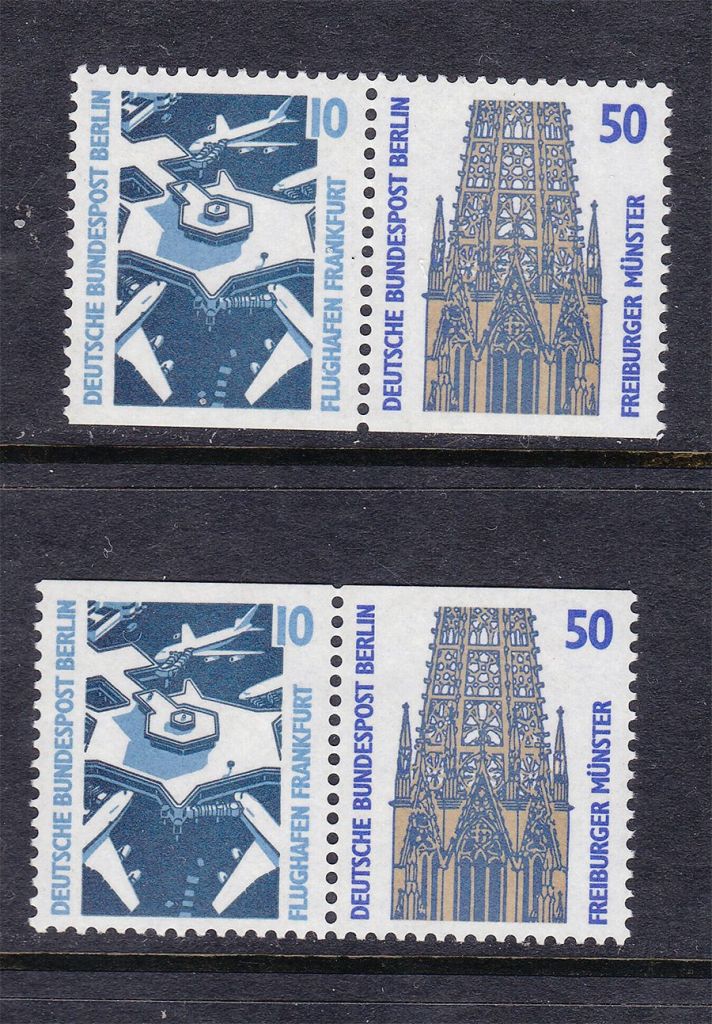 Германия Берлин 1987 г MNH - б/з сторона - фото фото фото 0