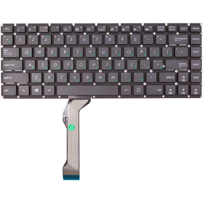 Клавиатура для ноутбука ASUS EeeBook E402M, черная - фото фото фото 0