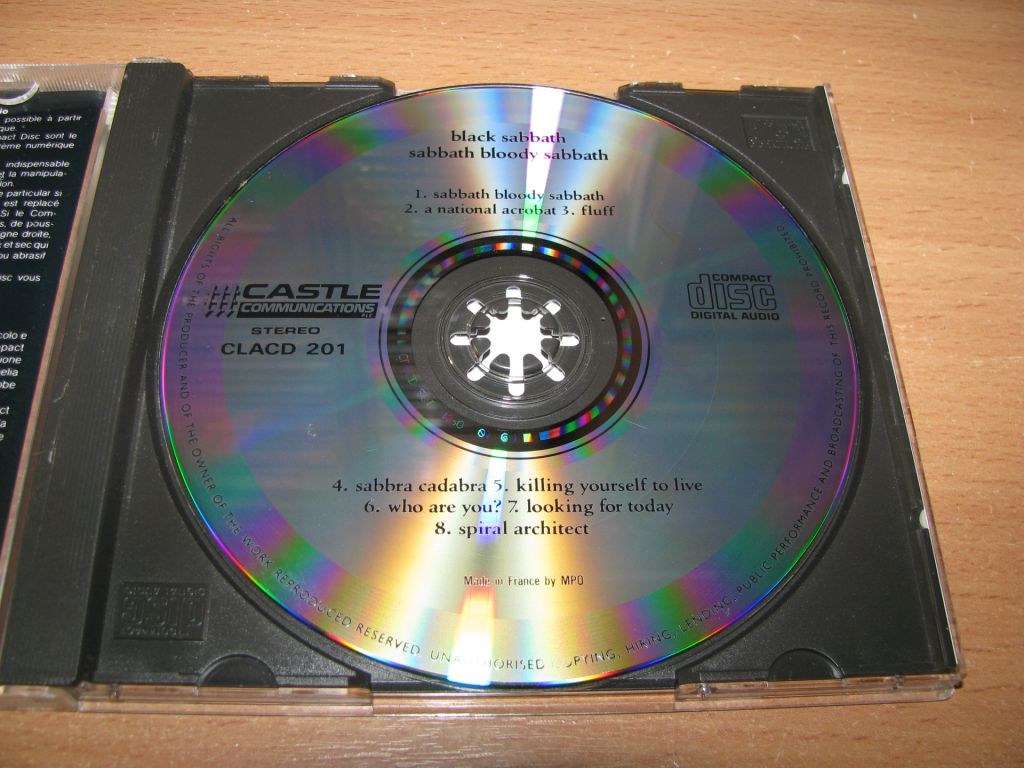 BLACK SABBATH - Sabbath Bloody Sabbath  (1986 Castle France) - фото фото фото 2