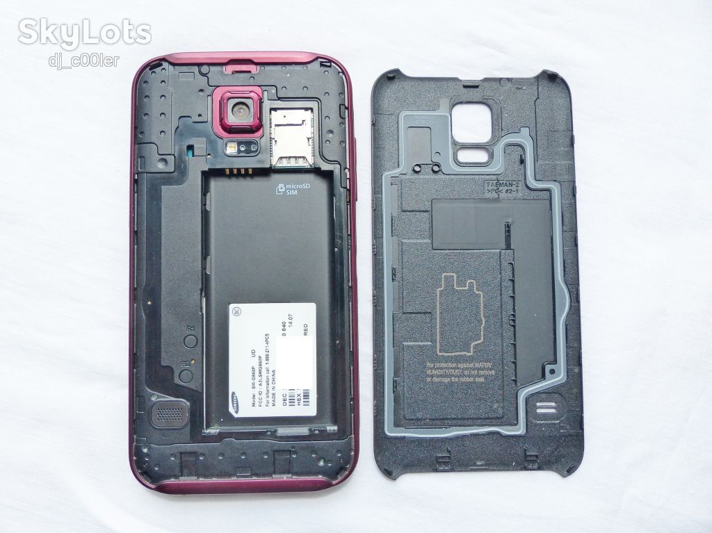 Samsung Galaxy S5 Sport  (SM-G870P) красный | Sprint | без экрана - фото фото фото 6