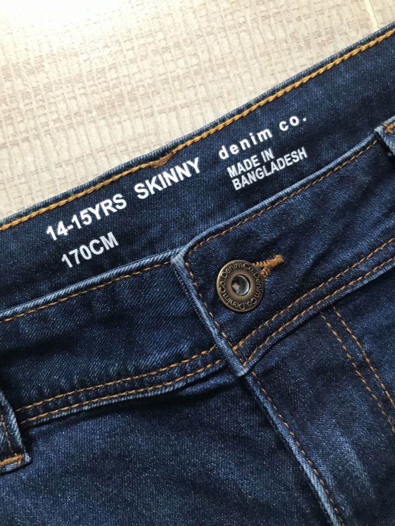 Крутые джинсы подростку stretch skinny fit от Primark.  Рост 170   (14-15 лет) - фото фото фото 3