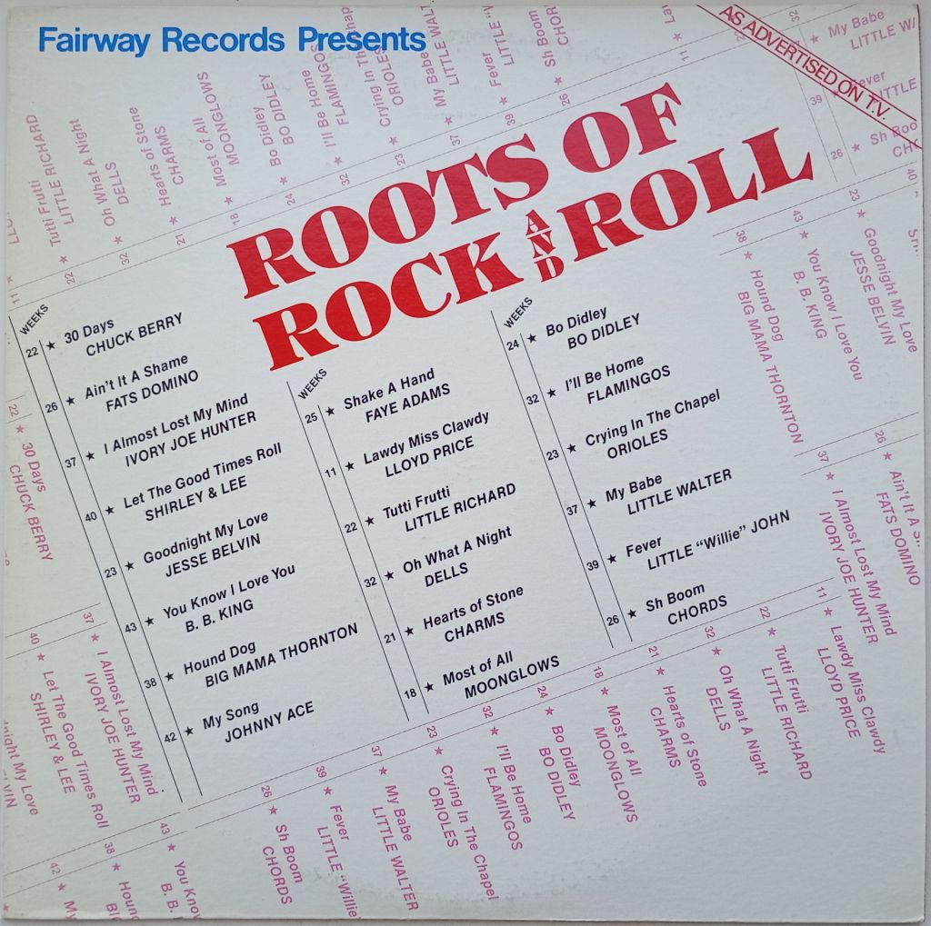 VARIOUS Roots Of Rock And Roll  LP EX-/EX+ - фото фото фото 0