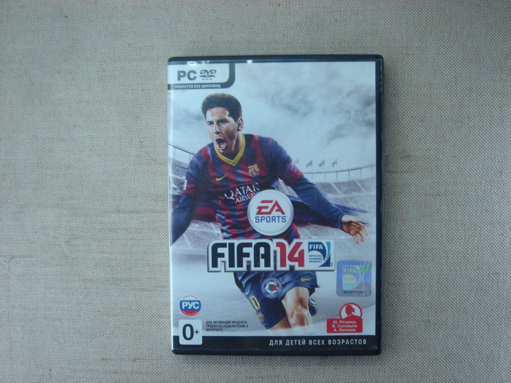 Гра DVD PC FIFA 14 RU/EN - фото фото фото 0