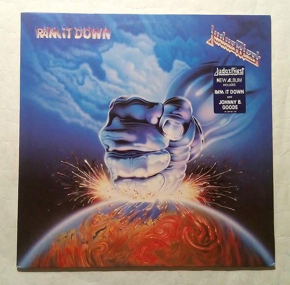Judas Priest 88 "Ram It Down" UK&amp;EU orig. Ex+/Ex+ - фото фото фото 0