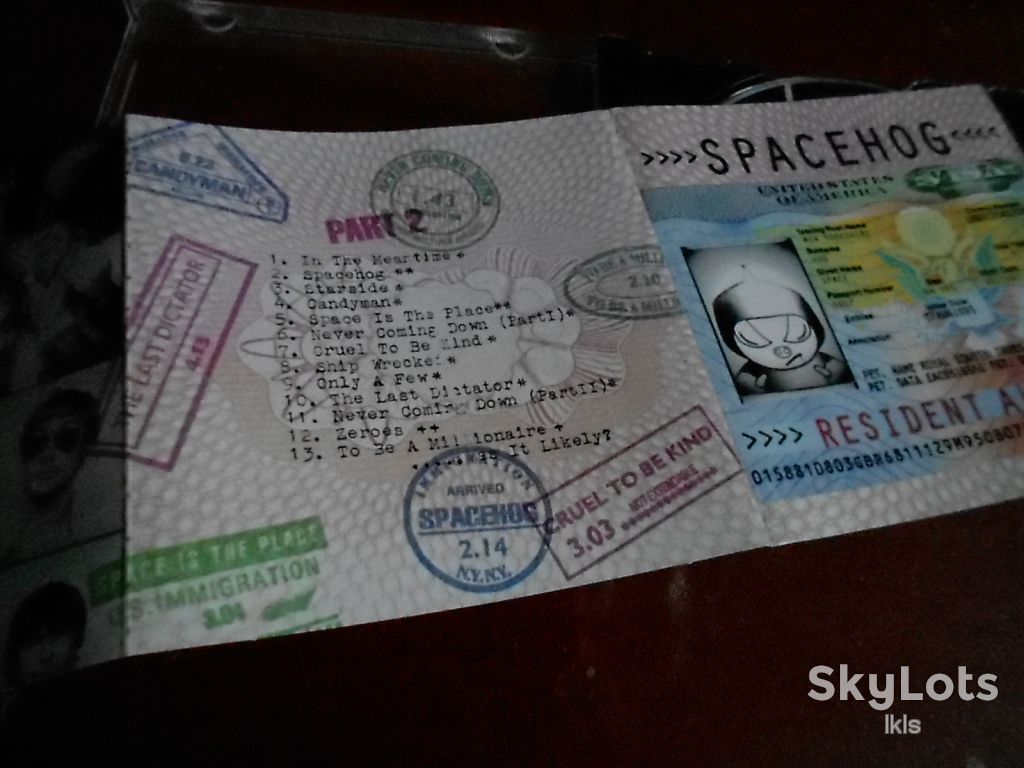 Spacehog Resident Alien CD фирменный б/у - фото фото фото 6