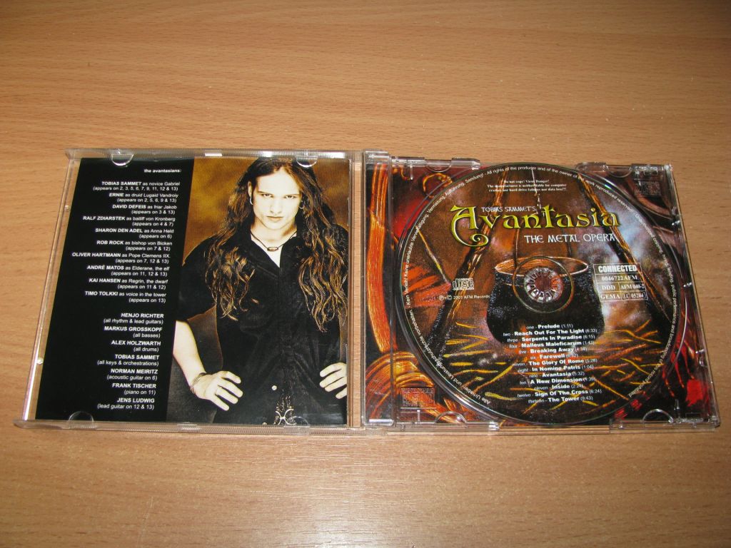 AVANTASIA - The Metal Opera  (2001 AFM 1st press) - фото фото фото 1