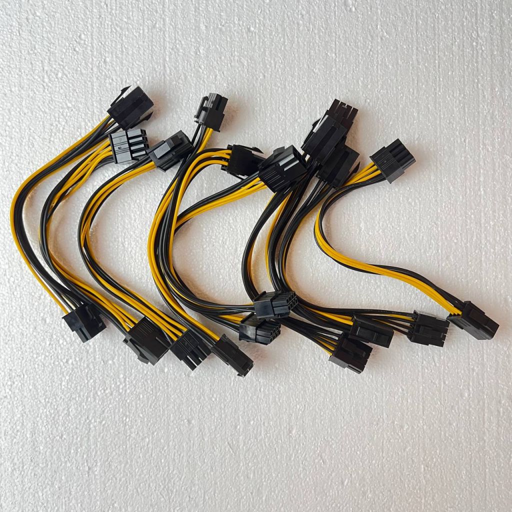 Перехідник живлення  PCI 6pin to 8pin для відеокарти - фото фото фото 6