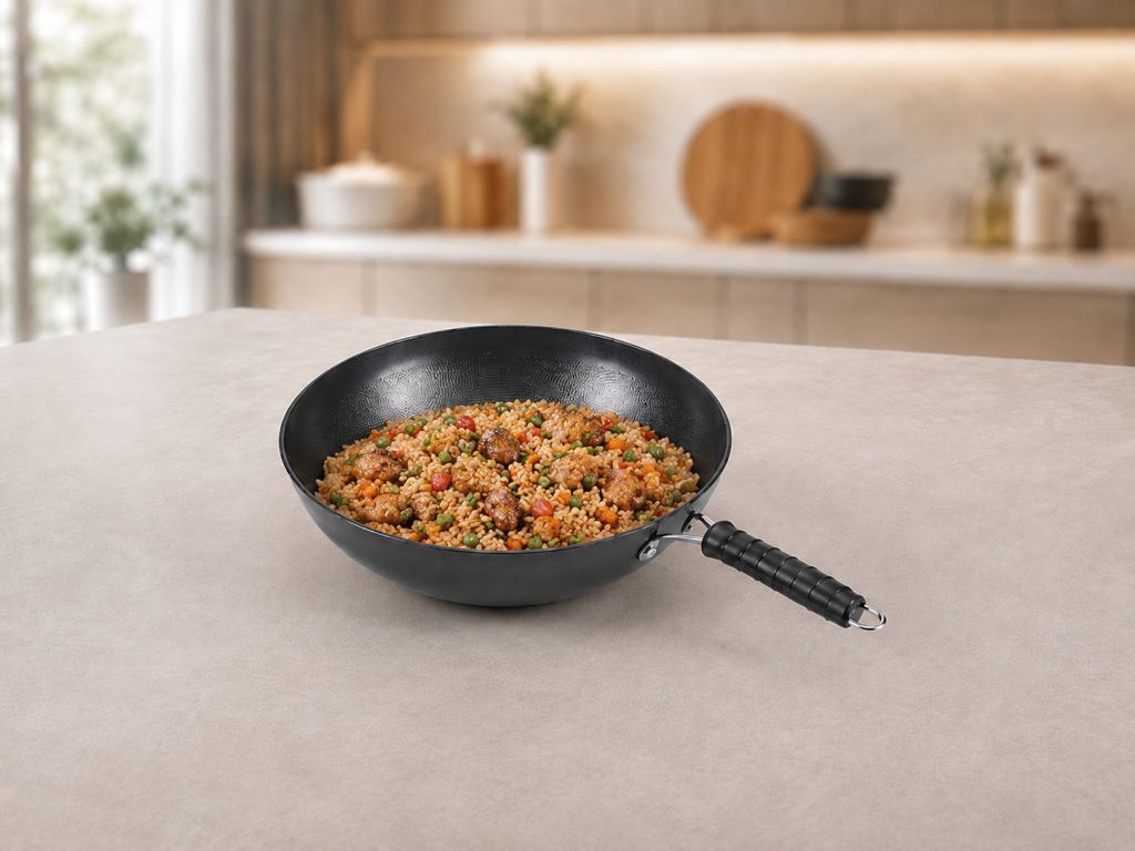 Сковорідка Wok 26X-282 / Пательня антипригарна для кухні глибока 24 см - фото фото фото 3