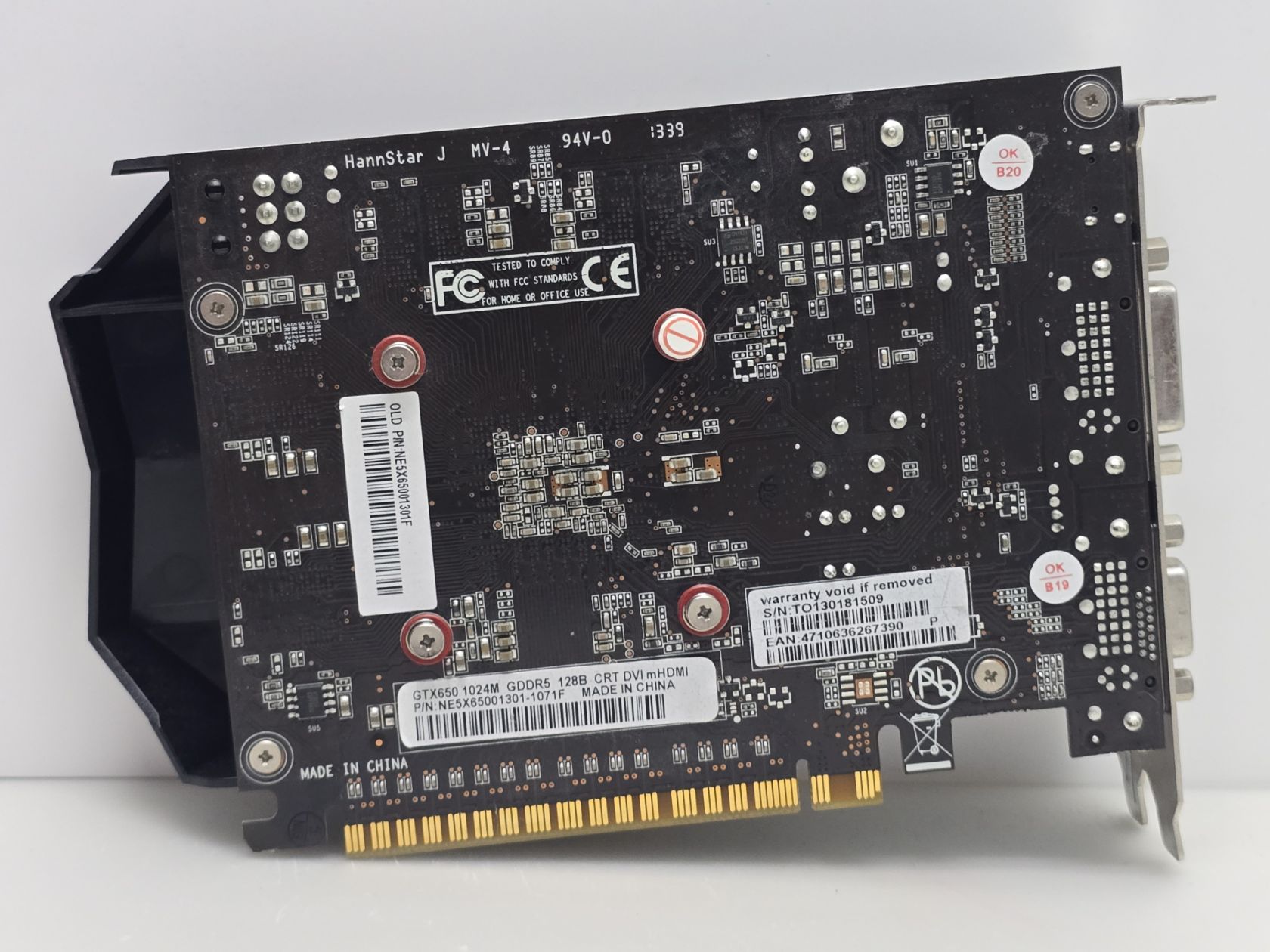 Відеокарта Palit GeForce GTX 650 Ti 1GB  (GDDR5,128 Bit,HDMI,PCI-Ex,Б/у) - фото фото фото 3