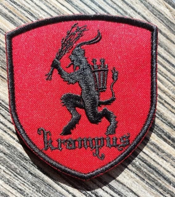Шеврон Украина Krampus № 758 - фото фото фото 0