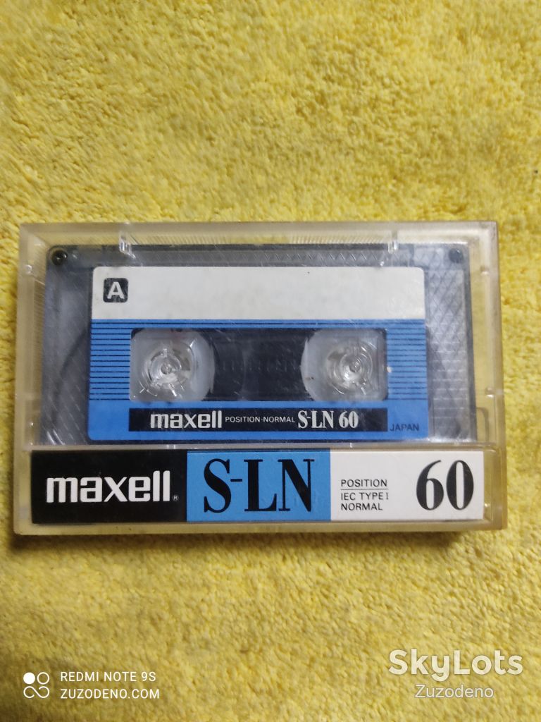 Б/У Аудио кассетa MAXELL S-LN 60 - фото фото фото 0