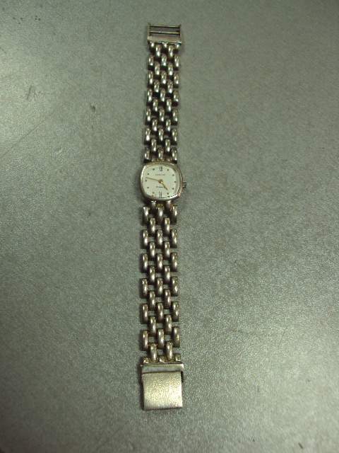 часы наручные женские GENEVE QUARTZ серебро 28,78 г 925 проба - фото фото фото 0