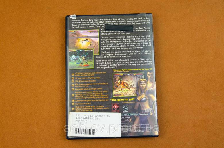 Диск для Playstation 2 (NTSC) - Barbarian - фото фото фото 1