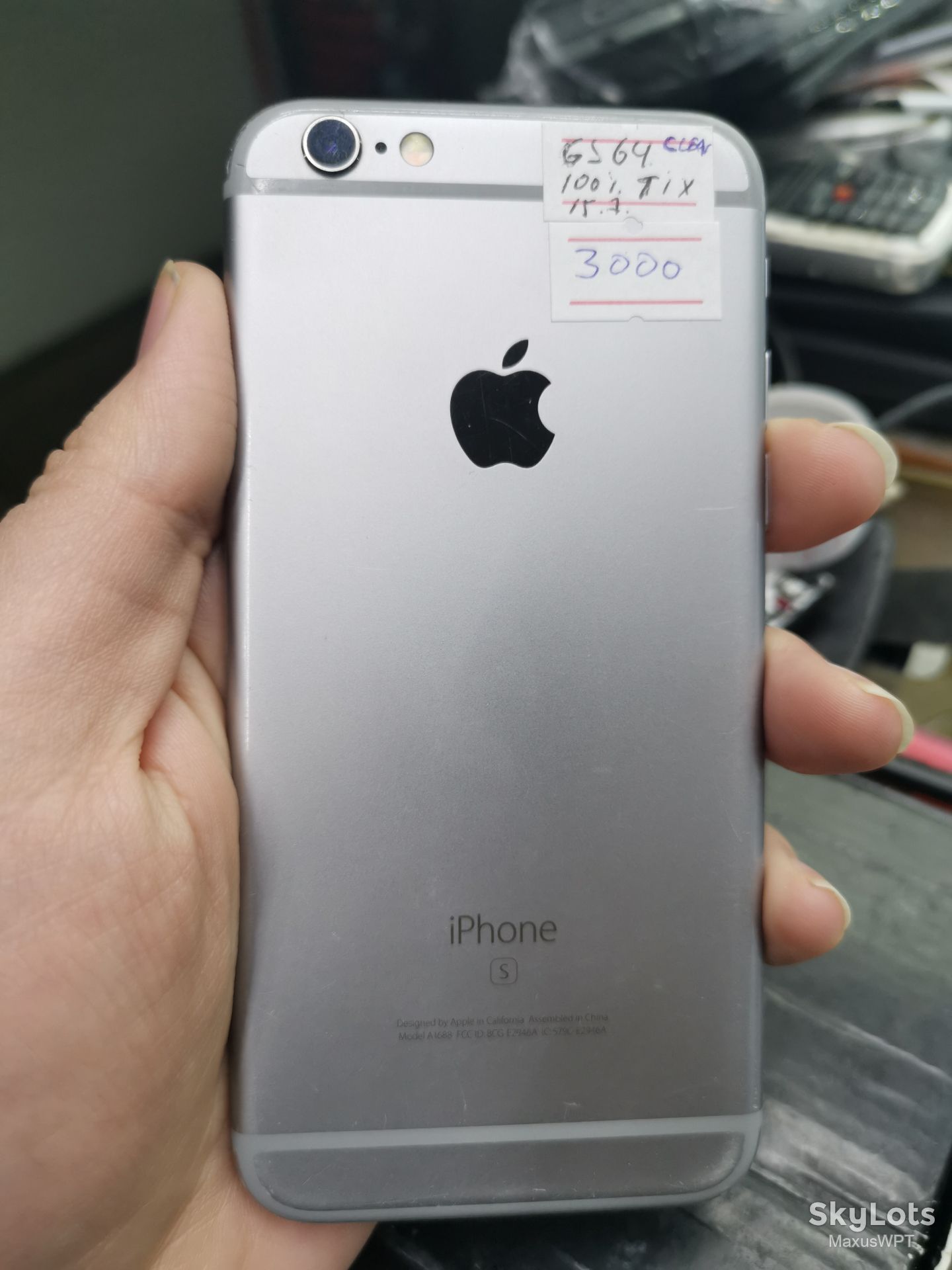 Shop Iphone 6S 64 gb silver clean neverlock - фото фото фото 2