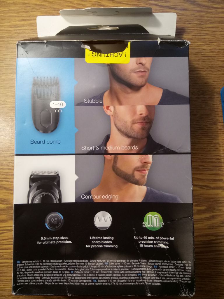 ТРИММЕР BRAUN BEARD TRIMMER  5516 399 ГРИВЕН - фото фото фото 4