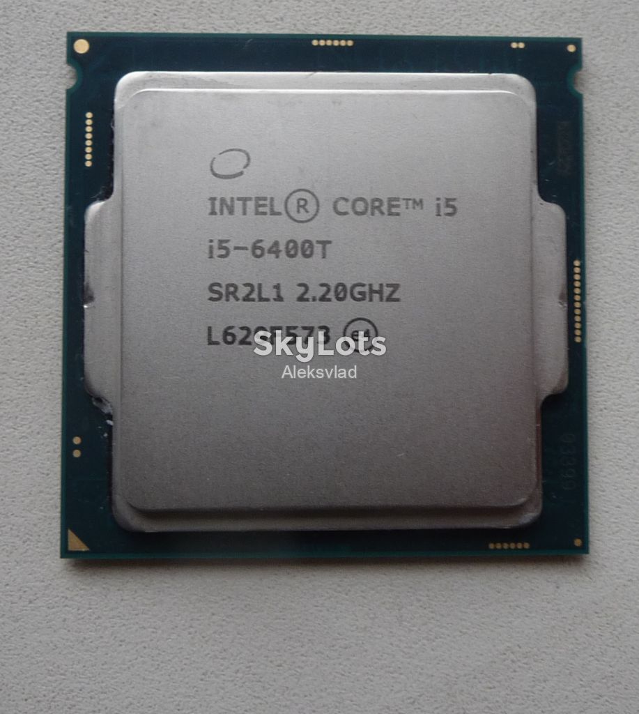 Intel Core i5-6400T 2,2 - 2,8 GHz/6MB 35W Socket 1151 - фото фото фото 0
