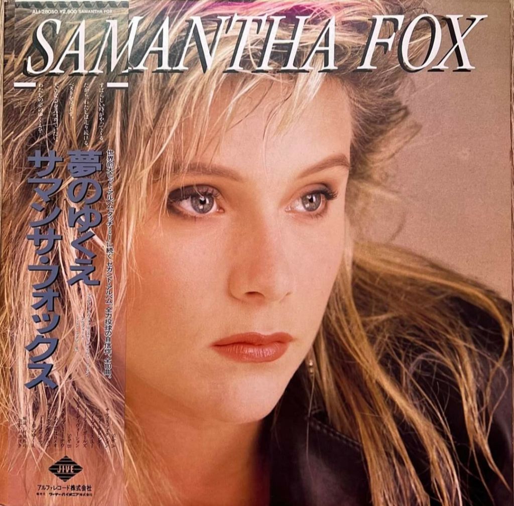 Samantha Fox - Samantha Fox - 1987.  (LP). 12. Vinyl. Пластинка. Japan. - фото фото фото 0