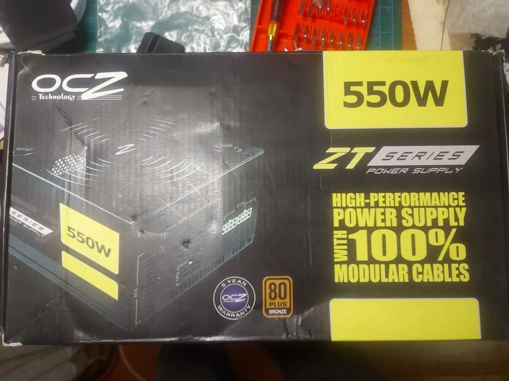 Блок живлення модульний OCZ ZT Series 550w - фото фото фото 1