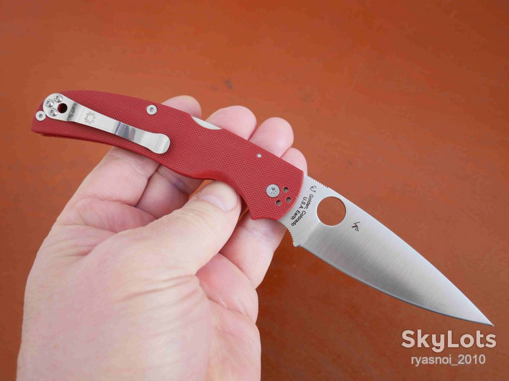 Spyder Native Chief C244, 8Cr14MoV, G10 Red, Replica, Tactical, EDC, Back Lock - фото фото фото 0