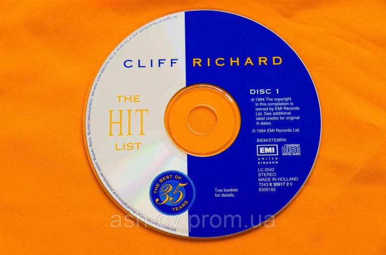 Музичний диск CD. CLIFF RICHARD (2cd) 1994 - фото фото фото 6