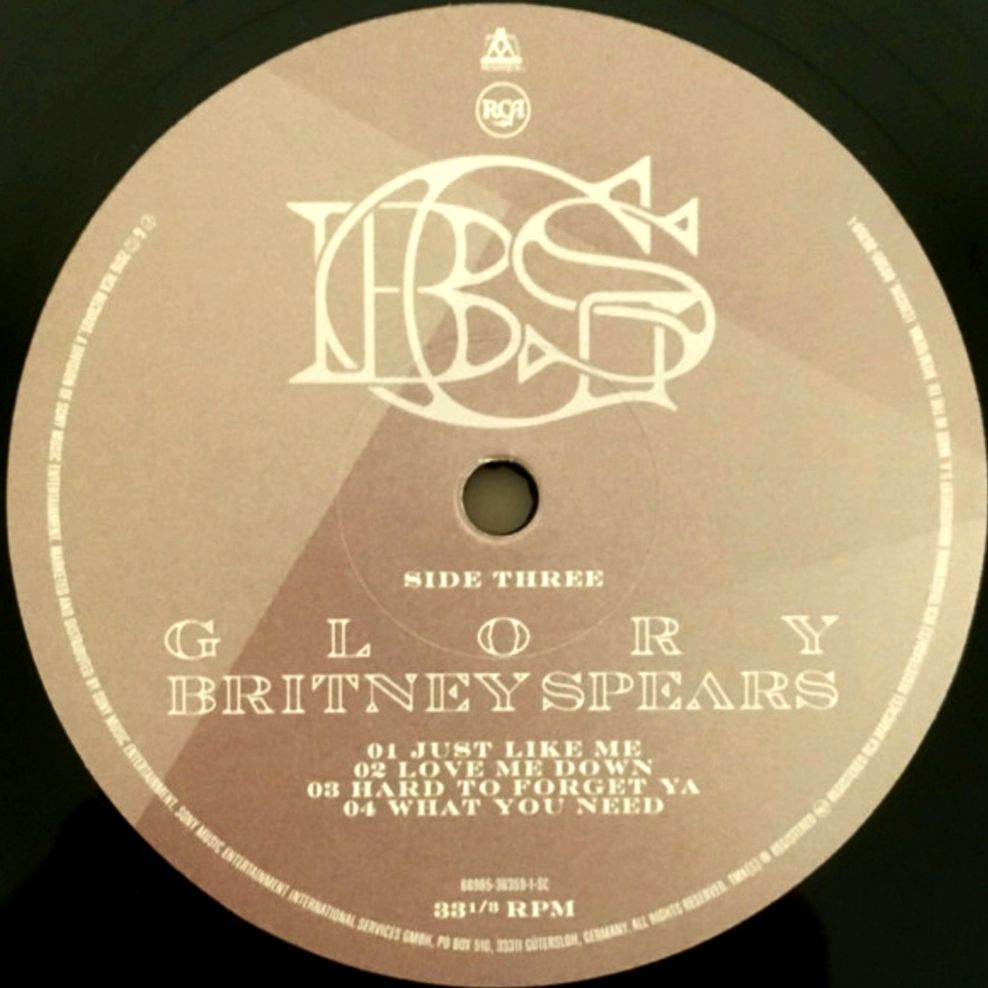 Britney Spears - Glory - 2016.  (2LP). 12. Vinyl. Пластинки. Europe. S/S. - фото фото фото 7