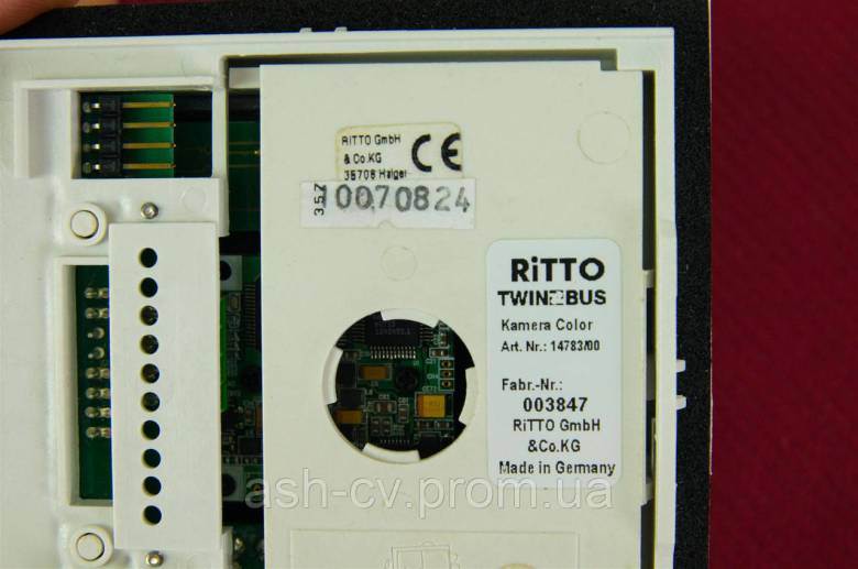 Камера для домофону відеоочок TwinBus modul RITTO 14784 - фото фото фото 6