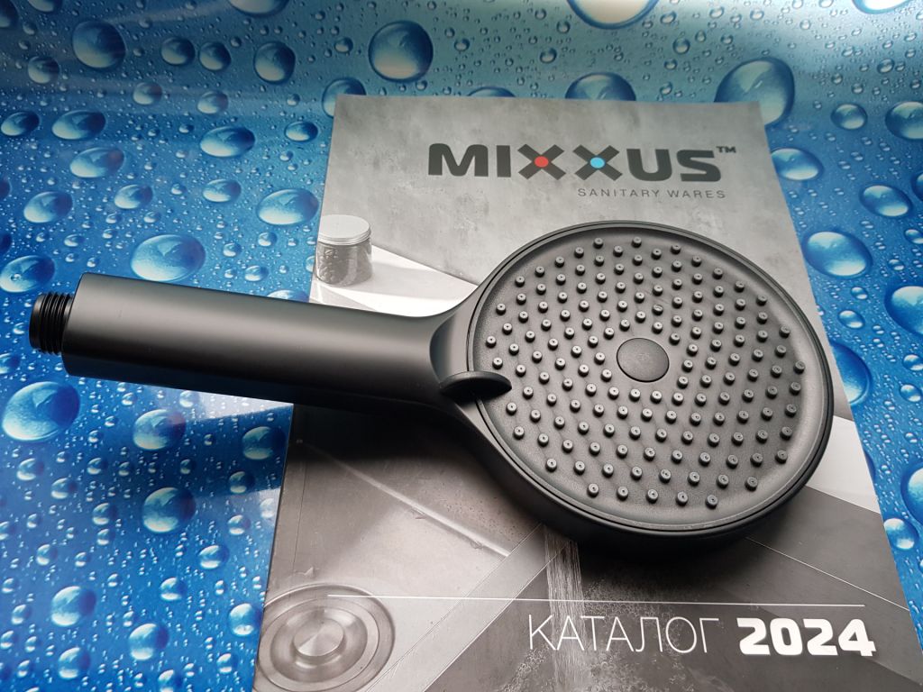 Лейка для душа Mixxus SH-17 Black   (3 режима) - фото фото фото 0
