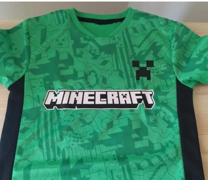 Зелена футболка minecraft primark на хлопчика 11-12 років - фото фото фото 2