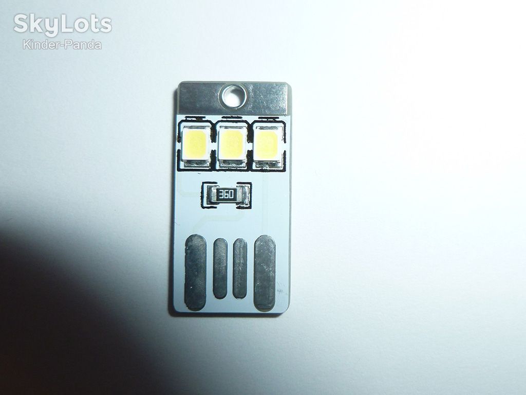 USB фонарик светодиодный 3 LED    (ліхтарик, лампа, фонарь, от повербанка светодиод, світлодіод, powerbank) - фото фото фото 2