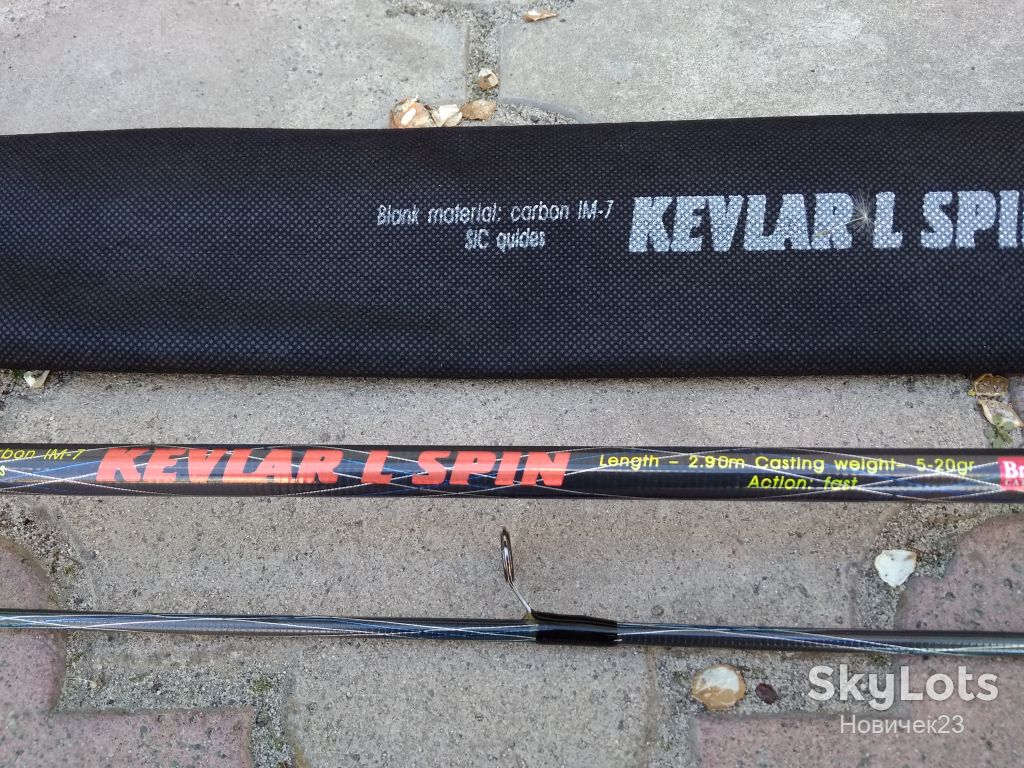 Спиннинг Kevlar L spin 2.90 m    (test 5-20gr) - фото фото фото 4