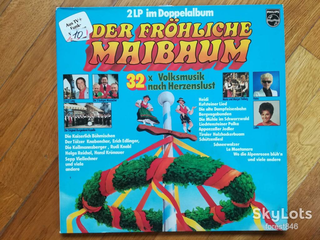 Der frohliche Maibaum  (лам. конв.)-2 LPs-Ex.-Германия - фото фото фото 0