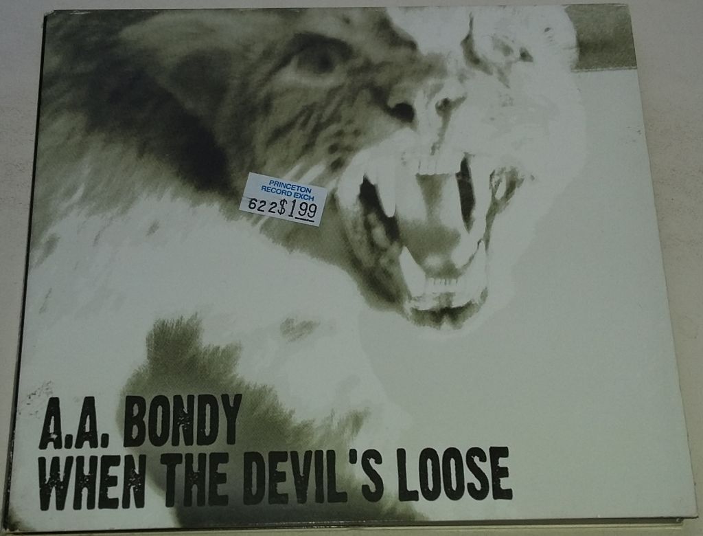 A.A. BONDY When The Devil's Loose CD US - фото фото фото 0