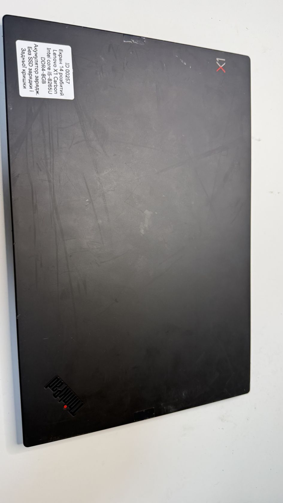 Ноутбук Lenovo X1 Carbon  Intel Core i5-8250U DDR4-8GB ID-00257 - фото фото фото 4