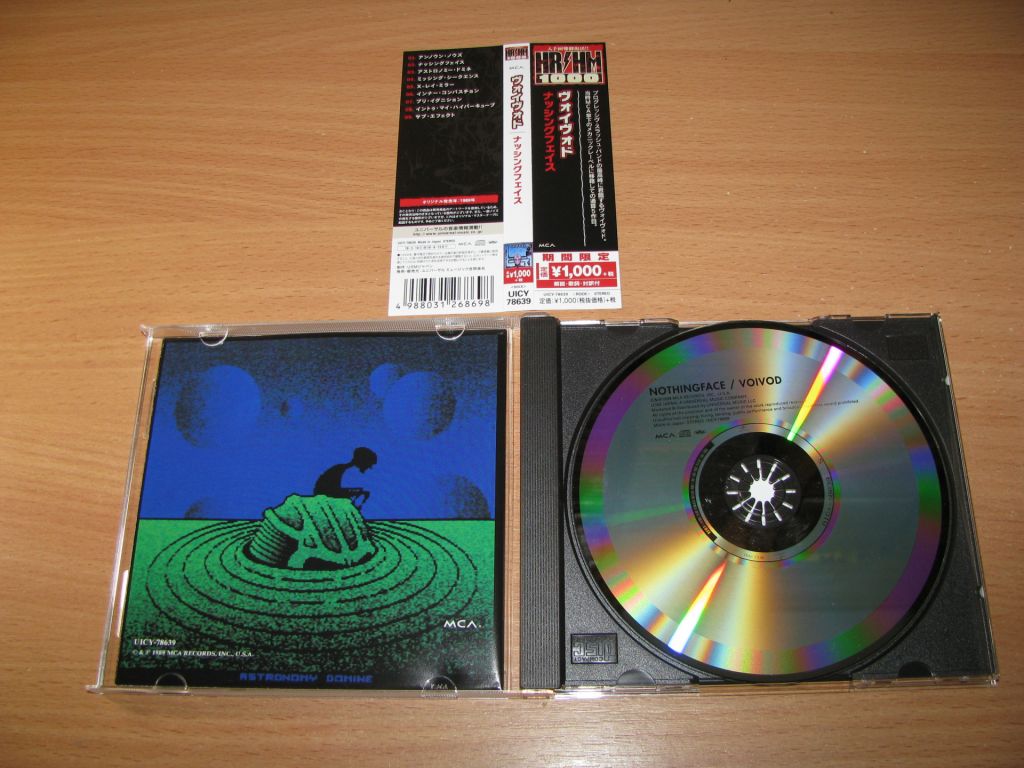 VOIVOD - Nothingface   (2018 MCA Japan) - фото фото фото 1