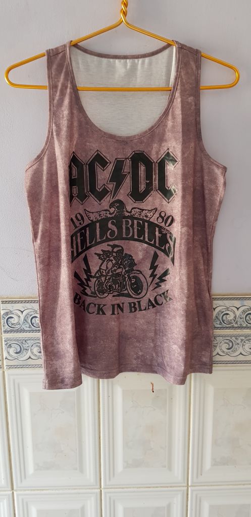 Футболка "AC / DC"  (95% polyester/ 5% spandex, M, China) - фото фото фото 0