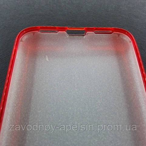Xiaomi Redmi 5 plus 5+ чехол блестки Shining красный - фото фото фото 1