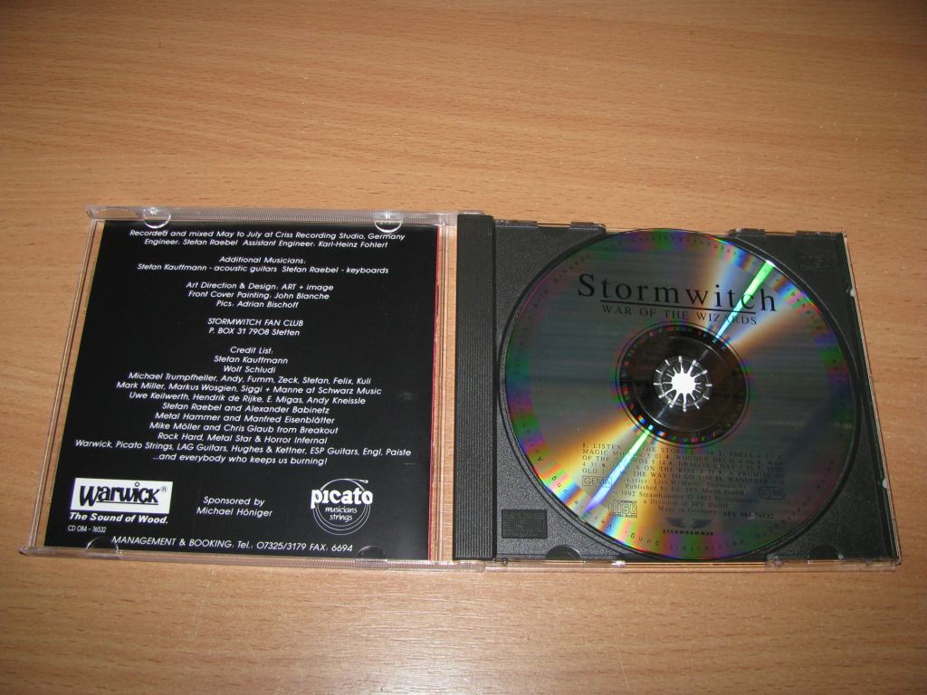 STORMWITCH - War Of The Wizards  (1992 Steamhammer) - фото фото фото 1