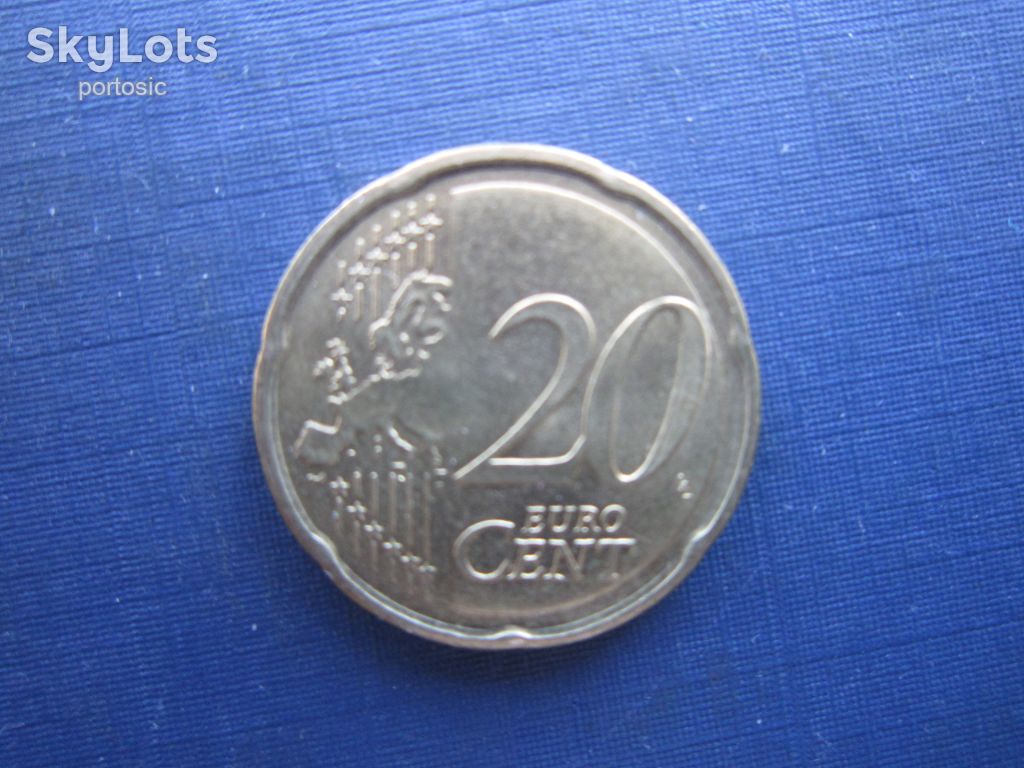 Монета 20 євроцентів Німеччина 2020 J - фото фото фото 1