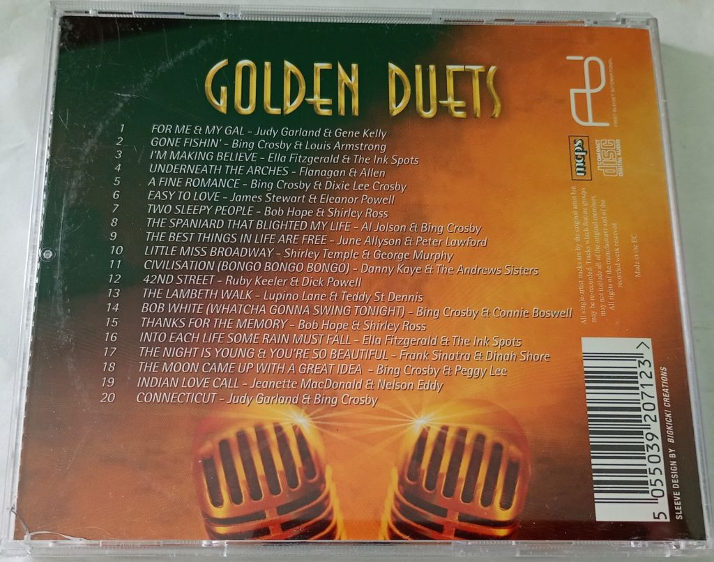 VARIOUS Golden Duets CD Europe - фото фото фото 2