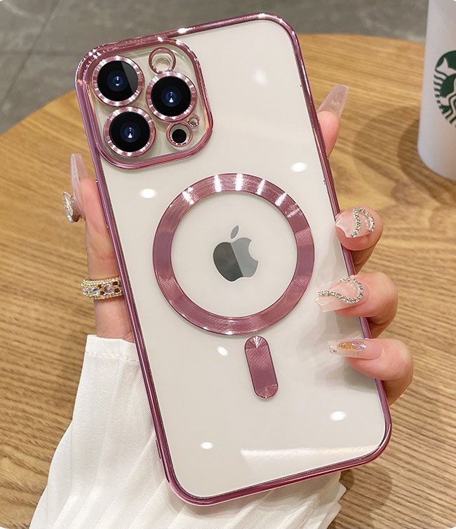 Чохол на iPhone 161514131211 Pro Max Magsafe з захистом камери - фото фото фото 7