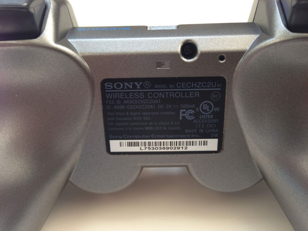 Sony PlayStation 3 DualShock Silver-Original - фото фото фото 2