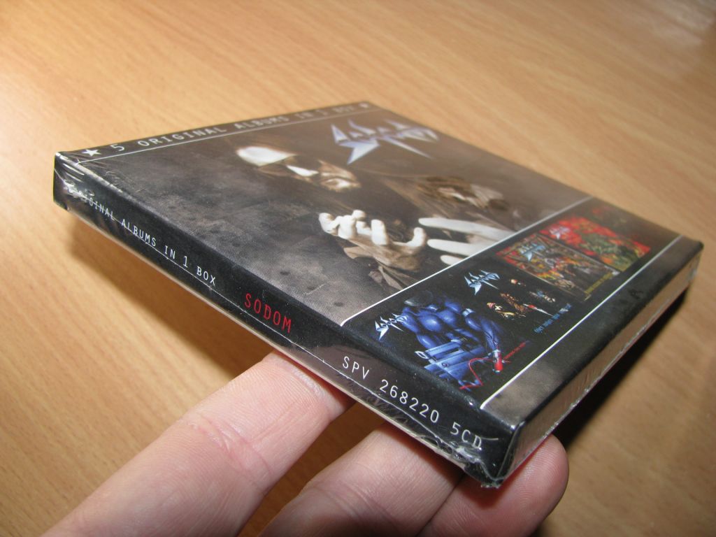 SODOM - 5 Original Albums    (2014 Steamhammer 5CD,BOX) - фото фото фото 3